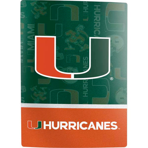 University of Miami U Hurricanes PS5 Digital Edition Console Skin